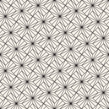 Vektör sorunsuz çapraz döşeme deseni. Modern şık geometrik kafes doku. Yinelenen Mozaik şekiller arka plan soyut