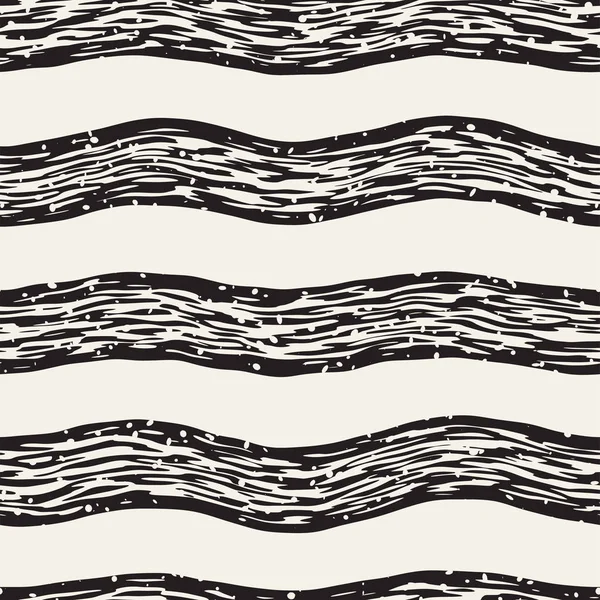 Dekoratif seamless modeli handdrawn doodle hatları ile. El grungy dalgalı çizgiler arka plan boyalı. Trendy serbest doku 