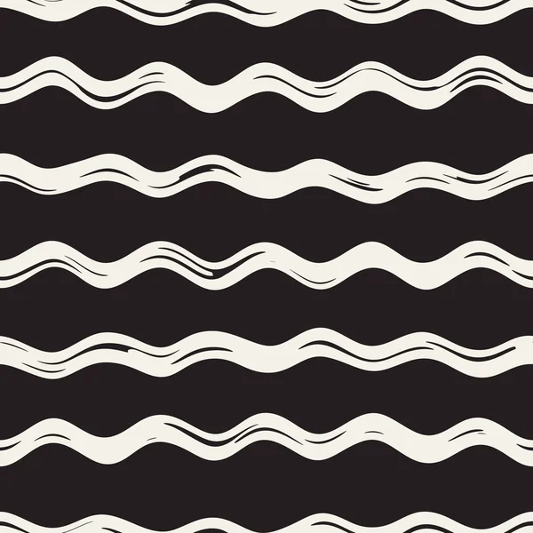 Dekoratif seamless modeli handdrawn doodle hatları ile. El grungy dalgalı çizgiler arka plan boyalı. Trendy serbest doku 