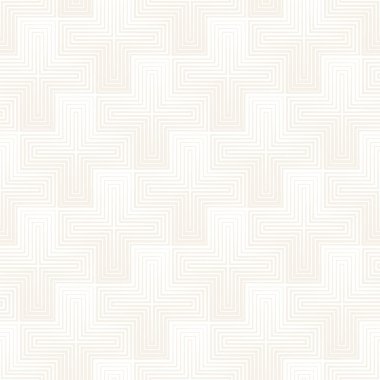 Vektör sorunsuz çapraz döşeme deseni. Modern şık geometrik doku. Yinelenen mozaik arka plan