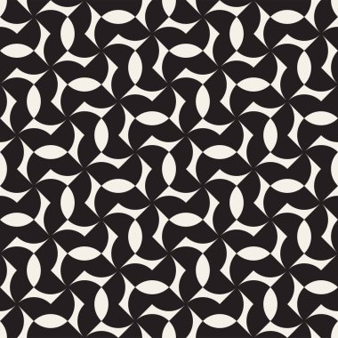 Vektör sorunsuz çapraz döşeme deseni. Modern şık geometrik kafes doku. Yinelenen Mozaik şekiller arka plan soyut