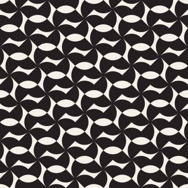 Vektör sorunsuz çapraz döşeme deseni. Modern şık geometrik kafes doku. Yinelenen Mozaik şekiller arka plan soyut