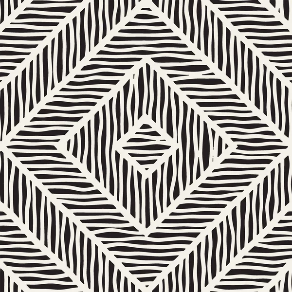 Vektör sorunsuz elle çizilmiş desen. Zigzag ve şerit kaba hatları. Aşiret tasarım arka plan. Etnik doodle doku.