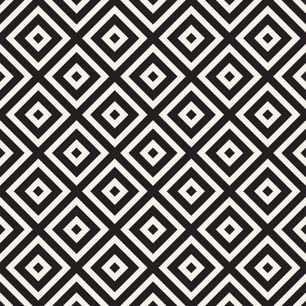 Soyut geometrik desen çizgili satırlar. Sorunsuz vektör arka plan. Siyah ve beyaz kafes doku.