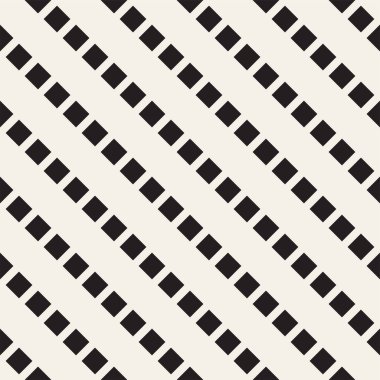 Vektör kesintisiz geometrik desen çapraz tarama. Grafik veya arka plan geçti. Damalı motif. Crosshatched hatlarının kesintisiz siyah beyaz doku. Kafes basit kumaş baskı.