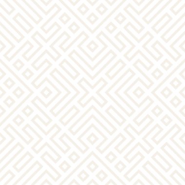 Geometrik etnik kafes. Şık ince doku. Vektör soyut Seamless Modeli.