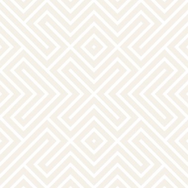 Geometrik etnik kafes. Şık ince doku. Vektör soyut Seamless Modeli.