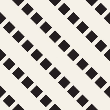 Vektör kesintisiz geometrik desen çapraz tarama. Grafik veya arka plan geçti. Damalı motif. Crosshatched hatlarının kesintisiz siyah beyaz doku. Kafes basit kumaş baskı.