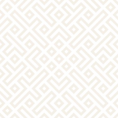 Geometrik etnik kafes. Şık ince doku. Vektör soyut Seamless Modeli.