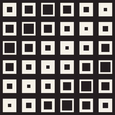 Geometrik dikdörtgen karolar yinelenen. Vektör Seamless Modeli.