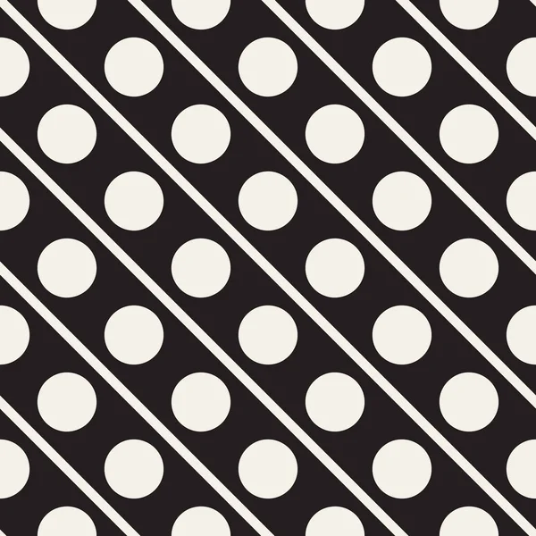 Абстрактный геометрический рисунок решётки линий. Бесшовный векторный фон. Черно-белая текстура . — стоковый вектор
