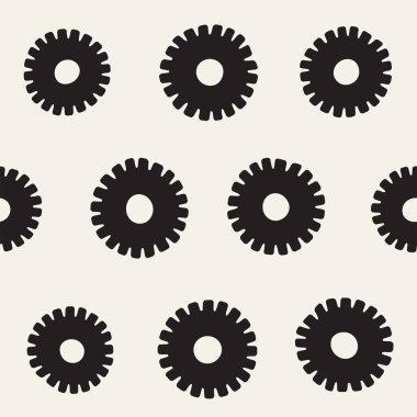 Vektör sorunsuz sunburst şekiller serbest desen. Arka plan yuvarlak fırça darbeleriyle. Elle çizilmiş doku