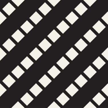 Vektör kesintisiz geometrik desen çapraz tarama. Grafik veya arka plan geçti. Damalı motif. Crosshatched hatlarının kesintisiz siyah beyaz doku. Kafes basit kumaş baskı.