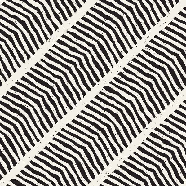 El ile Dikişsiz desen fırça darbeleriyle çizilmiş. Doodle grunge illüstrasyon mürekkep. Geometrik vektör desen.