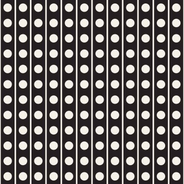 Soyut geometrik çizgiler kafes desen. Sorunsuz vektör arka plan. Siyah ve beyaz basit Yinelenen doku.