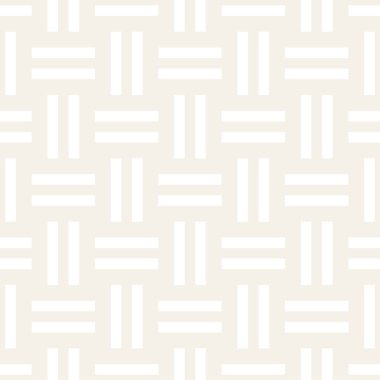 Vektör kesintisiz geometrik desen çapraz tarama. Grafik veya arka plan geçti. Damalı motif. Crosshatched hatlarının kesintisiz ince doku. Kafes basit kumaş baskı.