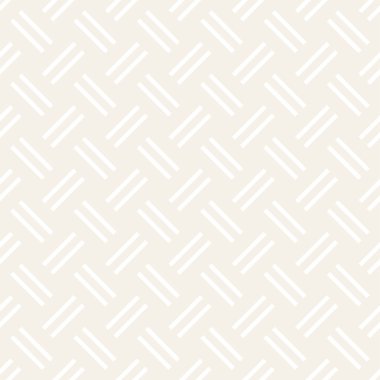 Vektör kesintisiz geometrik desen çapraz tarama. Grafik veya arka plan geçti. Damalı motif. Crosshatched hatlarının kesintisiz ince doku. Kafes basit kumaş baskı.