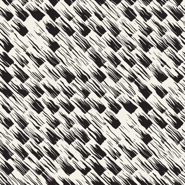 Vektör Dikişsiz desen fırça çizgileri ve vuruş. Siyah ve beyaz arka plan mürekkep elemanları ile. El doku boyalı.