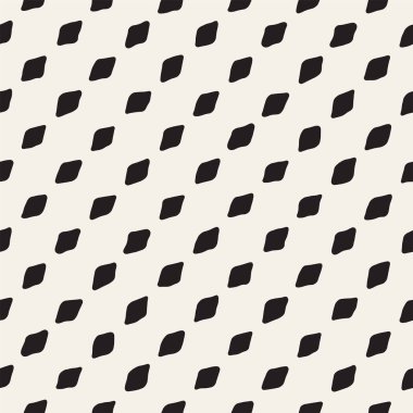 El ile Seamless Modeli hatları çizilmiş. Arka plan serbest fırça darbeleriyle. Siyah ve beyaz doku. Kağıt ambalaj için süsleme.