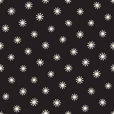 Vektör sorunsuz sunburst şekiller serbest desen. Arka plan yuvarlak fırça darbeleriyle. Elle çizilmiş doku