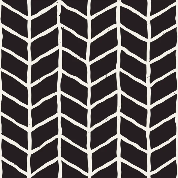 Seamless modeli el fırça darbeleri çekilmiş. Doodle grunge illüstrasyon mürekkep. Geometrik tek renkli vektör desen.