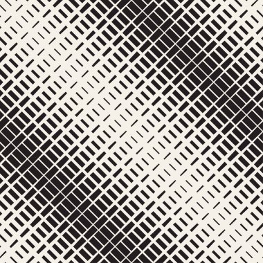 Yinelenen dikdörtgen yarı ton. Modern geometrik kafes doku. Vektör Dikişsiz tek renkli desen