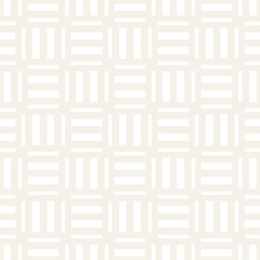 Vektör kesintisiz geometrik desen çapraz tarama. Grafik veya arka plan geçti. Damalı motif. Crosshatched hatlarının kesintisiz ince doku. Kafes basit kumaş baskı.