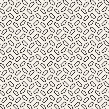 Vektör seamless modeli. Modern geometrik kafes doku. Yinelenen arka plan Kılavuzu