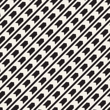 Vektör sorunsuz zikzak çizgi deseni. Geometrik arka plan. Tek renkli kafes arka plan yinelenen