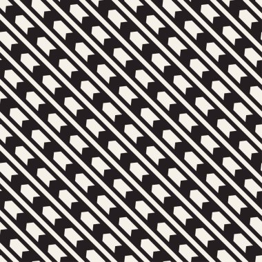 Vektör sorunsuz zikzak çizgi deseni. Geometrik arka plan. Tek renkli kafes arka plan yinelenen