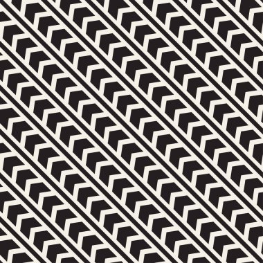 Vektör sorunsuz zikzak çizgi deseni. Geometrik arka plan. Tek renkli kafes arka plan yinelenen