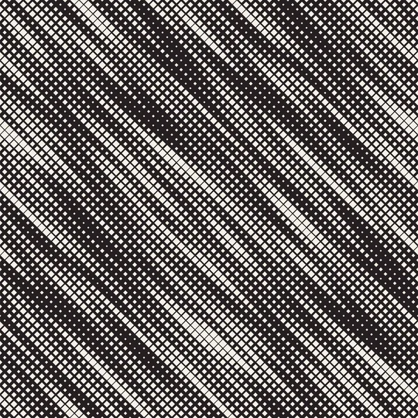 Moderne Halftone-tekstur. Abstrakt bakgrunn med tilfeldige størrelsesskvadroner. Vektor Sømløse kaotiske kvadrater Mosaikkmønster . – stockvektor