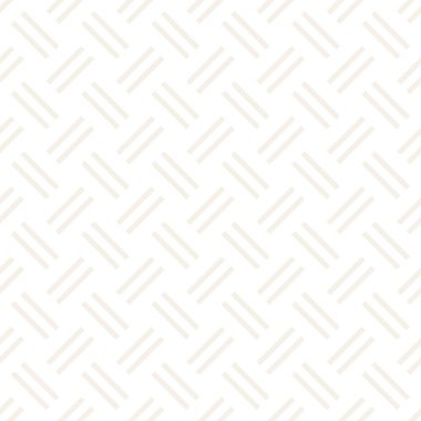 Vektör kesintisiz geometrik desen çapraz tarama. Grafik veya arka plan geçti. Sorunsuz ince doku crosshatched kalın çizgiler. Kafes basit kumaş baskı.