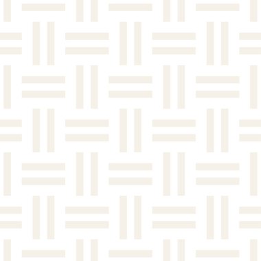 Vektör kesintisiz geometrik desen çapraz tarama. Grafik veya arka plan geçti. Sorunsuz ince doku crosshatched kalın çizgiler. Kafes basit kumaş baskı.