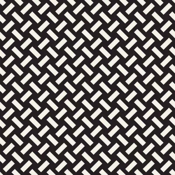 Vektör kesintisiz geometrik desen çapraz tarama. Grafik veya arka plan geçti. Damalı motif. Sorunsuz doku crosshatched kalın çizgiler. Kafes basit kumaş baskı.