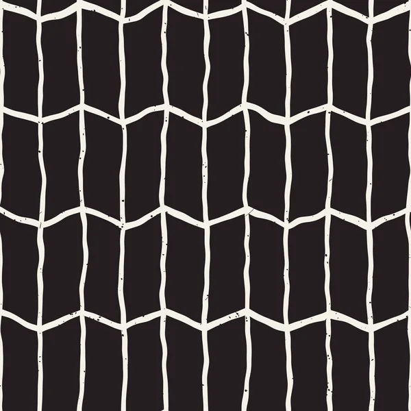 El ile Dikişsiz desen fırça darbeleriyle çizilmiş. Mürekkep doodle illüstrasyon. Geometrik tek renkli vektör desen.