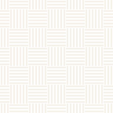 Vektör kesintisiz geometrik desen çapraz tarama. Grafik veya arka plan geçti. Sorunsuz ince doku crosshatched kalın çizgiler. Kafes basit kumaş baskı.