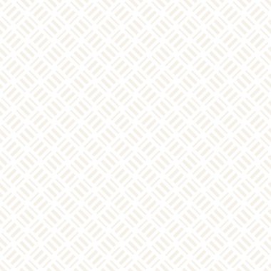 Vektör kesintisiz geometrik desen çapraz tarama. Grafik veya arka plan geçti. Sorunsuz ince doku crosshatched kalın çizgiler. Kafes basit kumaş baskı.