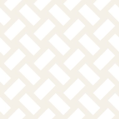 Vektör kesintisiz geometrik desen çapraz tarama. Grafik veya arka plan geçti. Sorunsuz ince doku crosshatched kalın çizgiler. Kafes basit kumaş baskı.