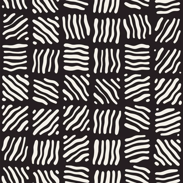 Serbest Seamless modeli. Vektör soyut kaba hatları arka plan. Elle çizilmiş vuruş.