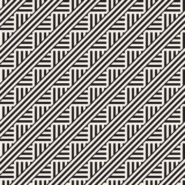 Eğimli çizgiler Modern doku yinelenen. Basit normal arka plan. Geometrik Seamless Modeli.