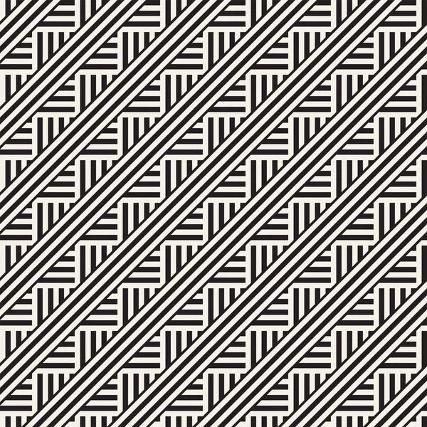 Upprepande sneda ränder moderna textur. Enkla regelbundna bakgrund. Geometriska sömlösa mönster. — Stock vektor