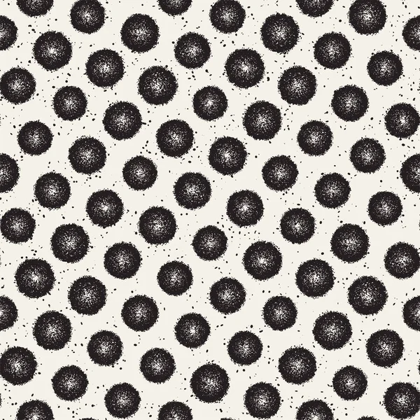 Pasaklı vektörel desen dağınık daire şekilleriyle birlikte. Sorunsuz doku arka plan yazdırma, kumaş, tekstil, ambalaj kağıdı, duvar kağıdı