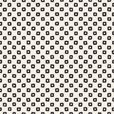 El ile Seamless Modeli hatları çizilmiş. Arka plan serbest fırça darbeleriyle. Siyah ve beyaz doku. Kağıt ambalaj için süsleme.