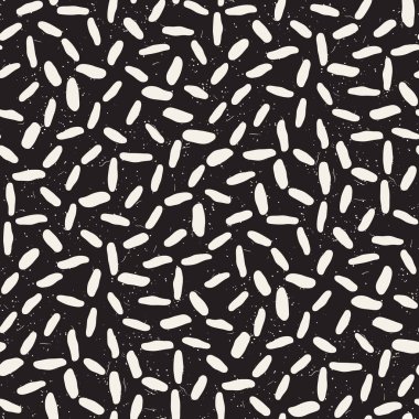 Serbest Seamless modeli. Vektör soyut kaba hatları arka plan. Elle çizilmiş vuruş.