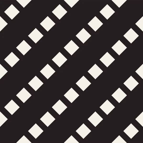 Crosshatch vector patrón geométrico sin costura. Fondo de rectángulos gráficos cruzados. Motivo a cuadros. Textura sin costuras de líneas cruzadas en negrita. Trellis simple impresión de tela . — Archivo Imágenes Vectoriales