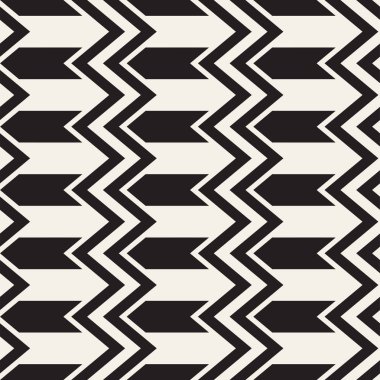 Vektör sorunsuz zikzak çizgi deseni. Şık geometrik arka plan. Yinelenen kafes arka plan