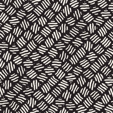 Serbest Seamless modeli. Vektör soyut kaba hatları arka plan. Elle çizilmiş vuruş.