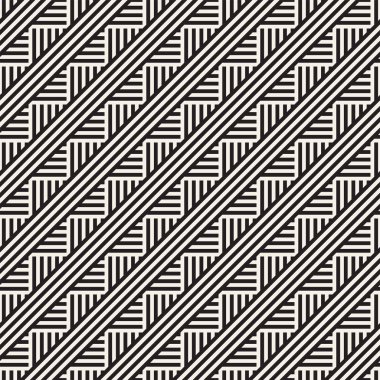 Eğimli çizgiler Modern doku yinelenen. Basit normal arka plan. Geometrik Seamless Modeli.