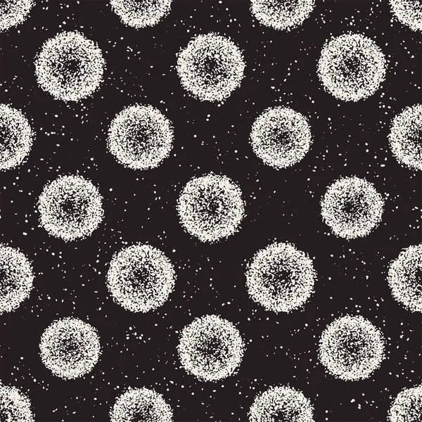 Pasaklı vektörel desen dağınık daire şekilleriyle birlikte. Sorunsuz doku arka plan yazdırma, kumaş, tekstil, ambalaj kağıdı, duvar kağıdı
